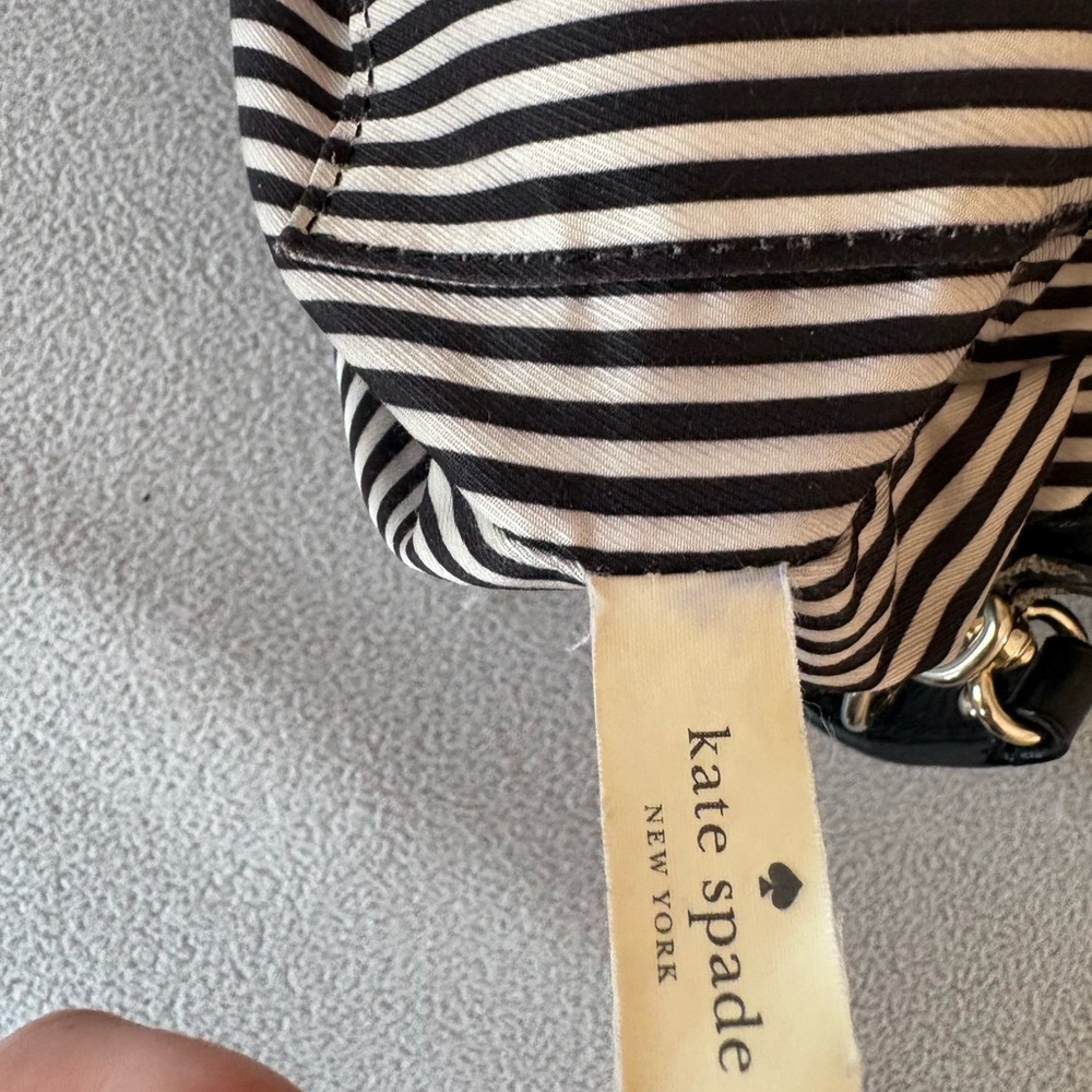 Kate Spade Black Leather Crossbody Satchel - Picture 12 of 16